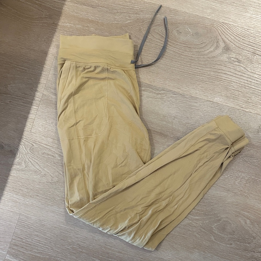 Lululemon Athletica Mustard Leggings